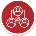 tactical planning icon red circle